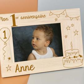 Body bébé fille 1 an anniversaire, premier anniversaire, body personnalisé,  cadeau bébé, cadeau 1 an -  France
