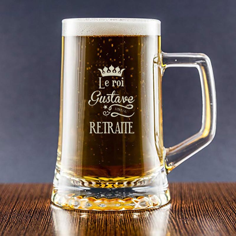 CADEAUX.COM - Chope De Bière Personnalisable - Verre A Biere